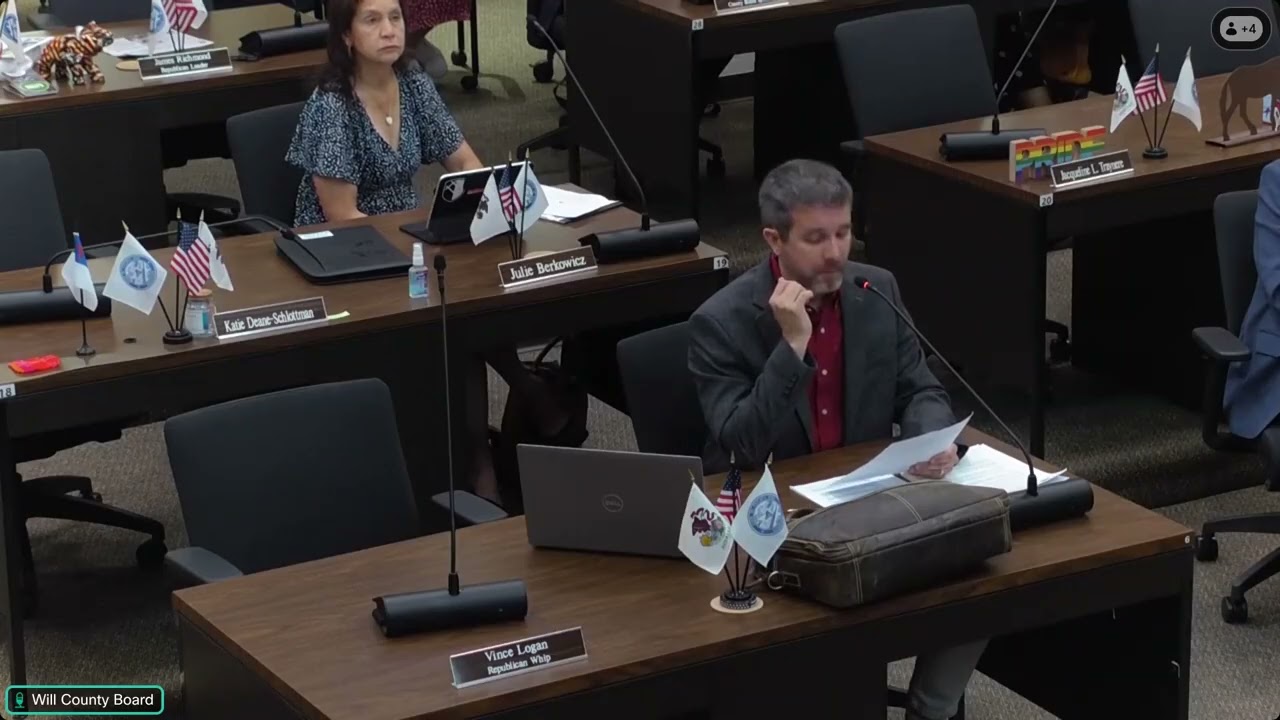 Will County Public Works & Transportation Committee Meeting July 1, 2025