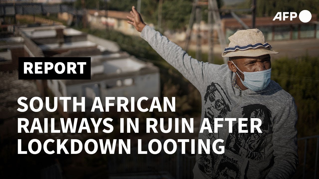 Looted South African rail stations in ruins as new trains gather dust | AFP