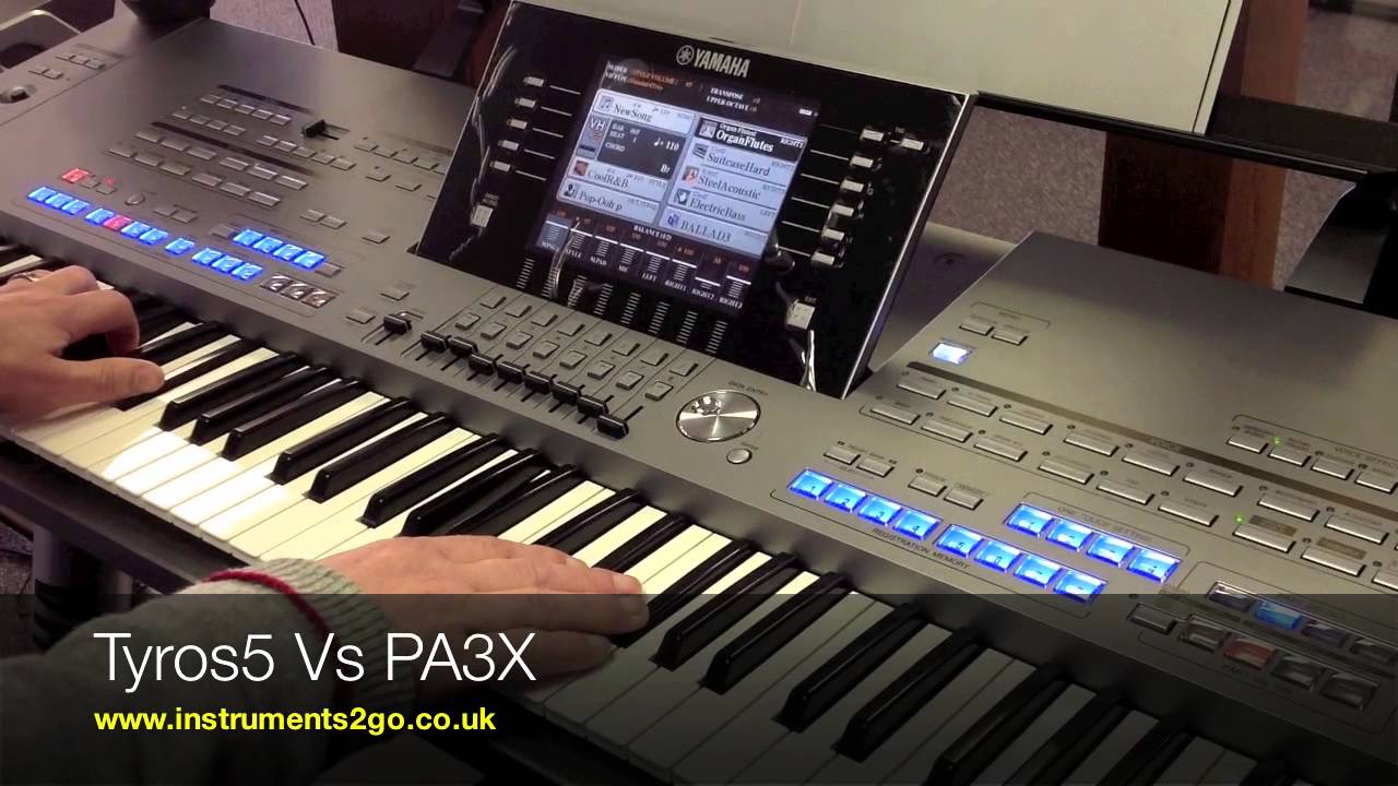 Yamaha Tyros 5 VS Korg PA3x