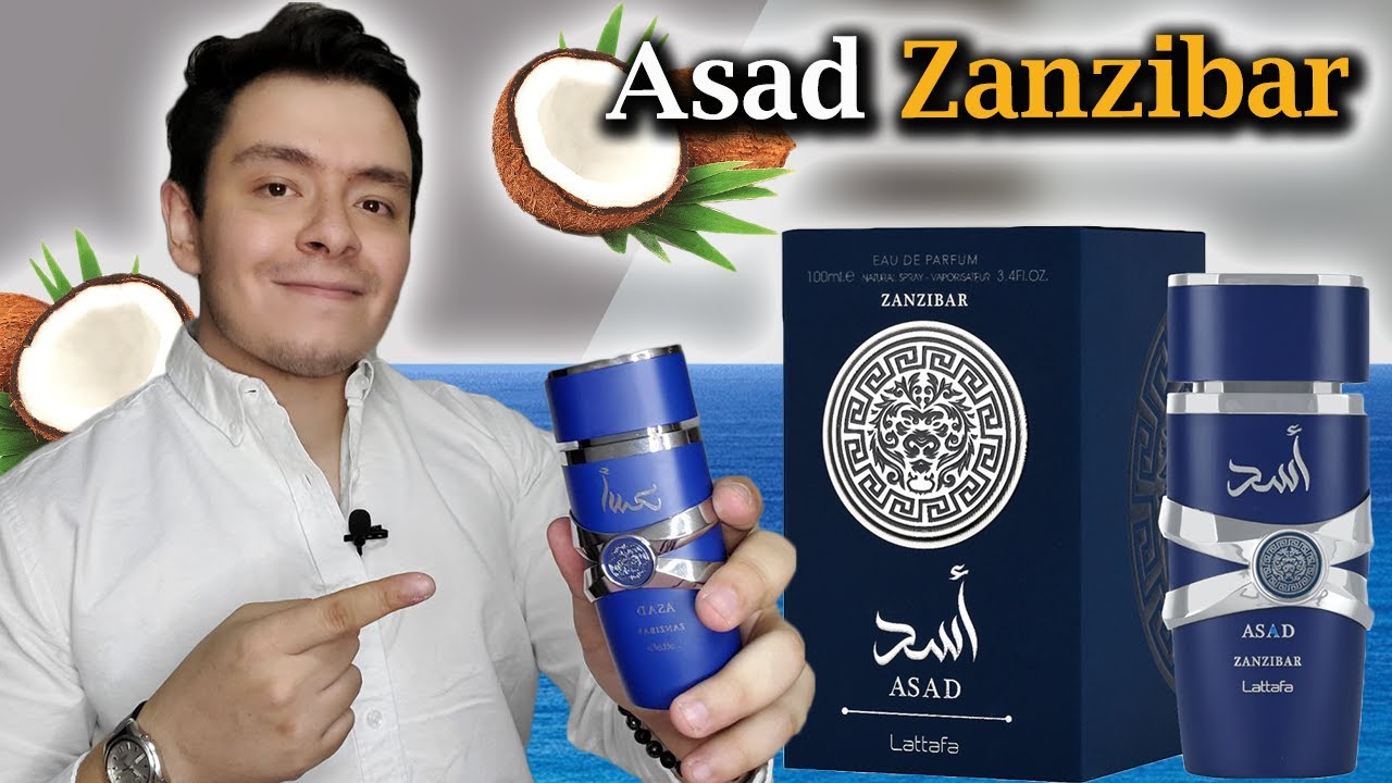¡NUEVO! Asad Zanzibar de Lattafa | Joya Tropical y Sexy 🥥🌴🥵