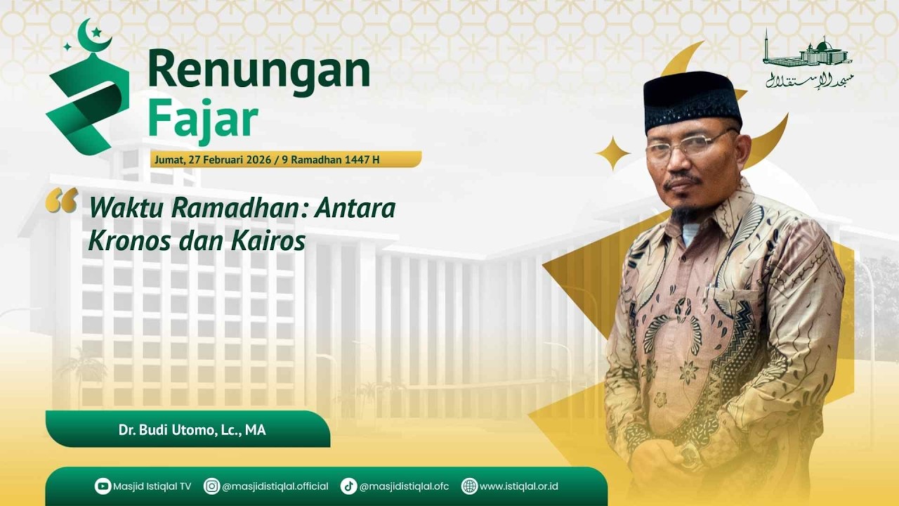 Dr. Budi Utomo, Lc. MA || Renungan Fajar 