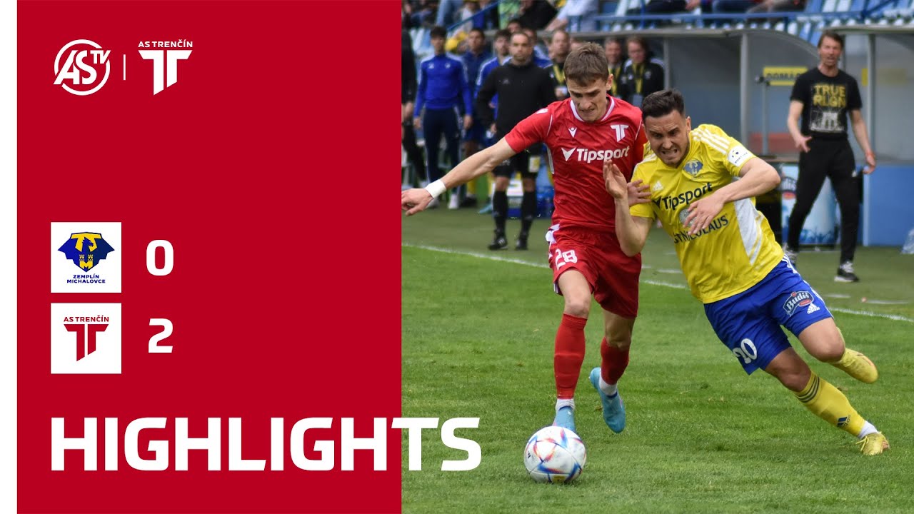 FORTUNA LIGA | Highlights | MFK Zemplín Michalovce - AS Trenčín 0:2 (0:2)