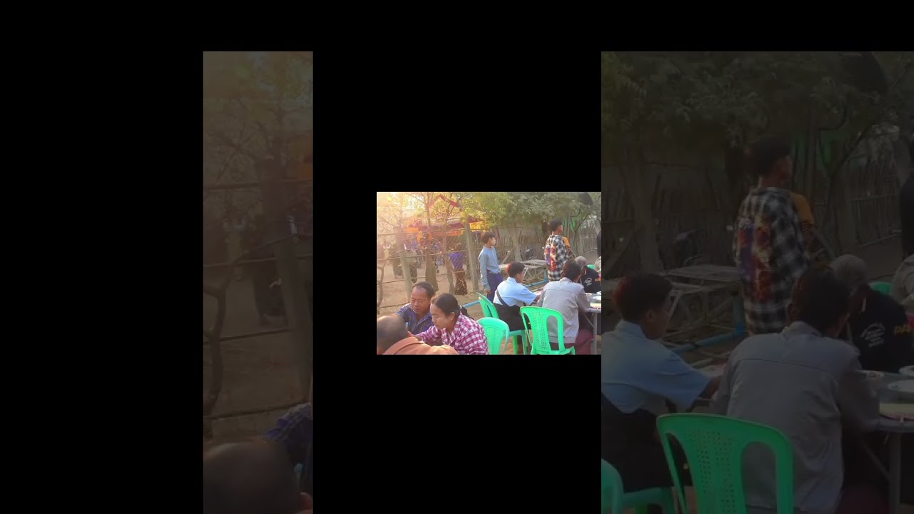 အလှူကြီးနေ့ ကျွေးမွေးလှူဒါန် ဆွမ်းလောင်း ဧည့်ခံပုံရိပ်