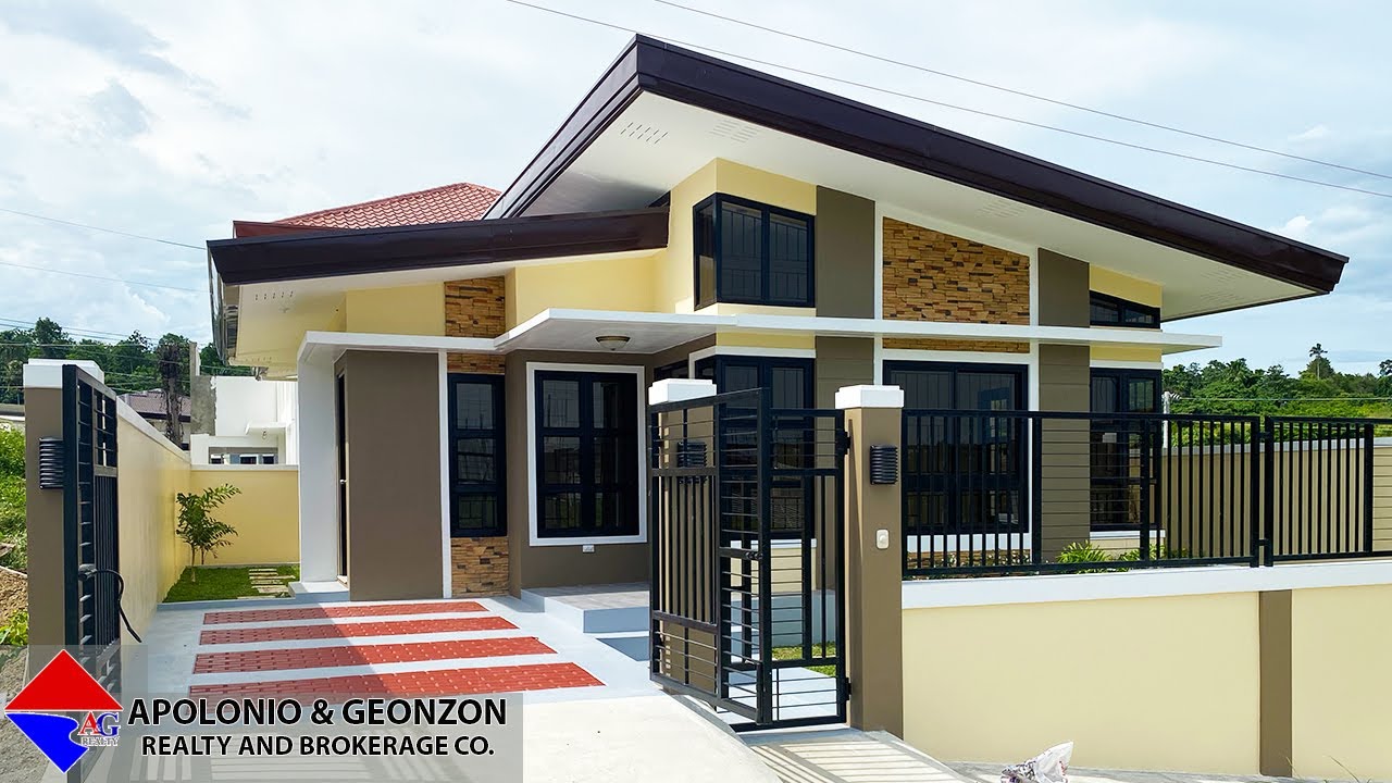 Gorgeous High Ceiling 3 Bedrooms Bungalow House Design | Davao City, Philippines