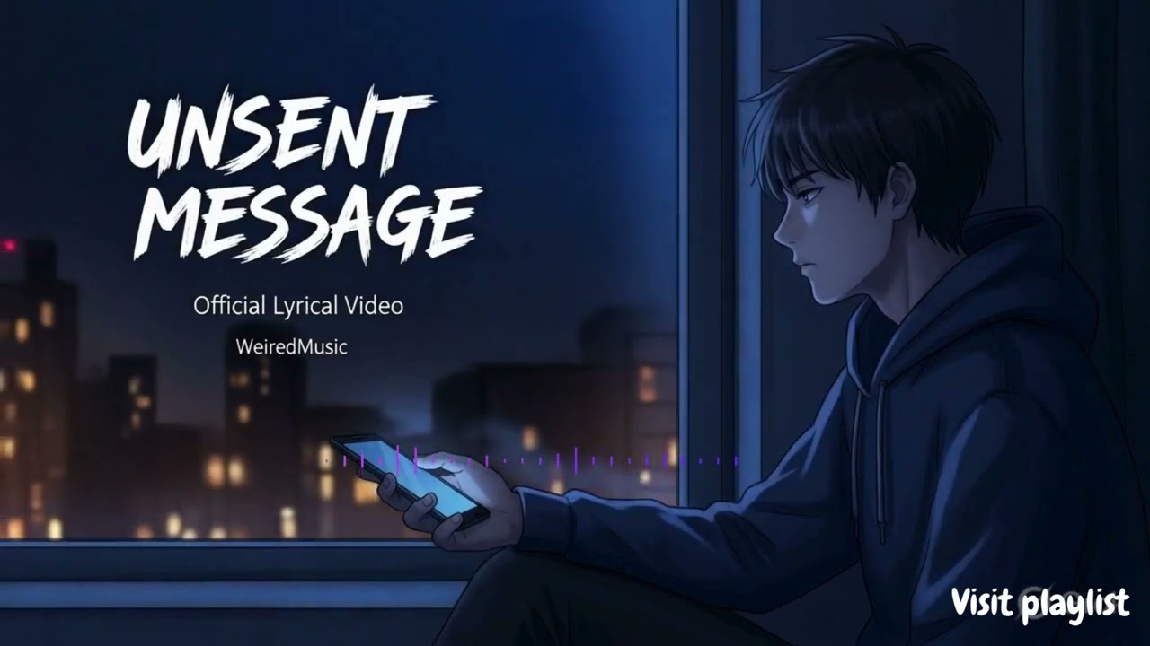 UNSENT MESSAGE | Sad Heartbreak Song | (New Lyrics Video)