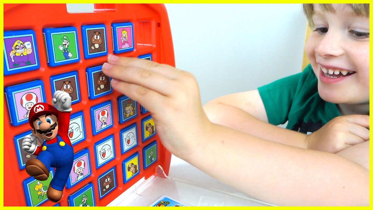Super Mario Top Trumps Match Board Game [MARIO PIPE GAME PRIZE]