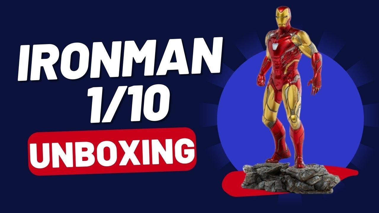 UNBOXING - Iron Man Ultimate - 1/10 BDS The Infinity Saga Iron Studios