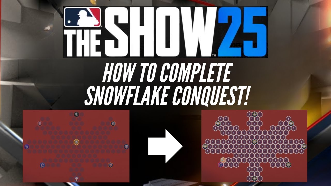 MLB the Show 25: How to Complete Snowflake Map Conquest *All Rookie*