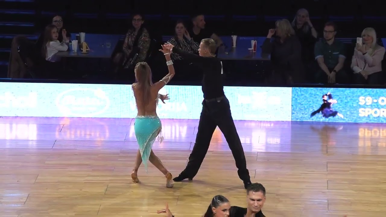 Kipras Burneikis - Anastasija Černigova, LTU | WDFS International Open, Adults LA (#AmberCouple2025)