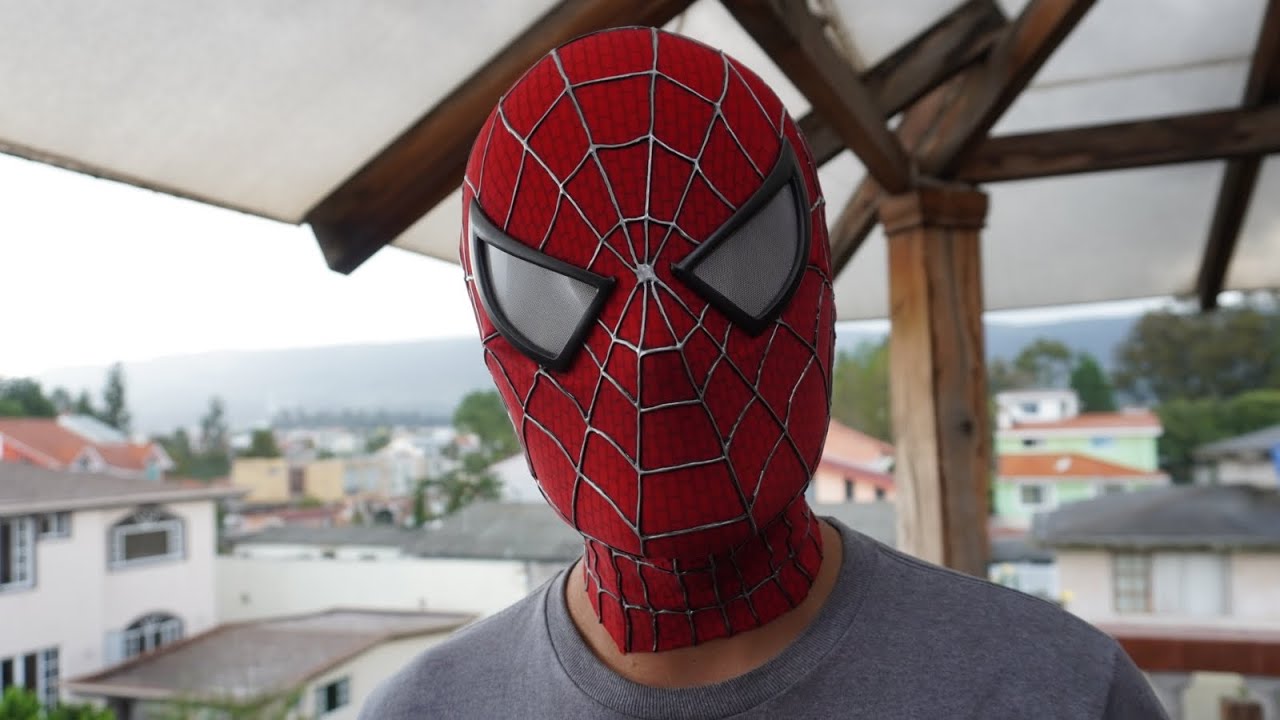 Making the RAIMI SPIDER-MAN Mask - Haciendo la máscara SPIDER-MAN RAIMI