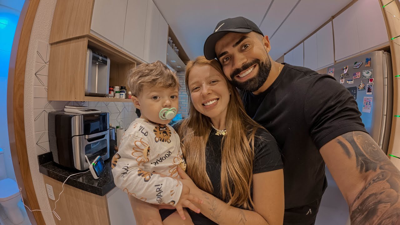 TOUR PELO NOSSO APARTAMENTO