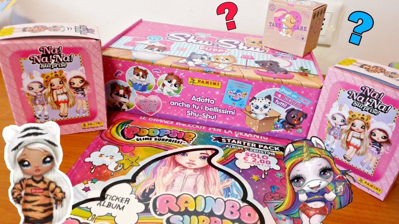 NUOVE BLIND BAGS E FIGURINE!!! Poopsie e NA NA NA Surprise