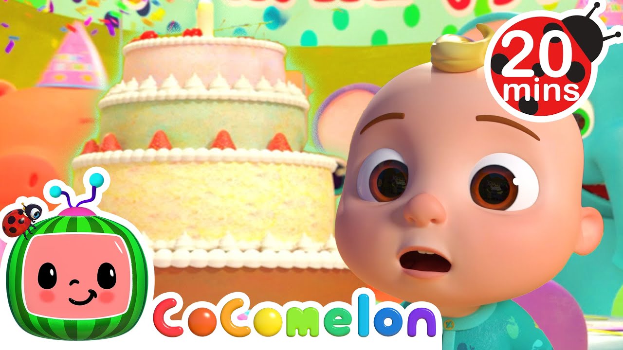 Happy Birthday Song 20 MIN COMPILATION | Animal Songs For Kids | @CoComelon