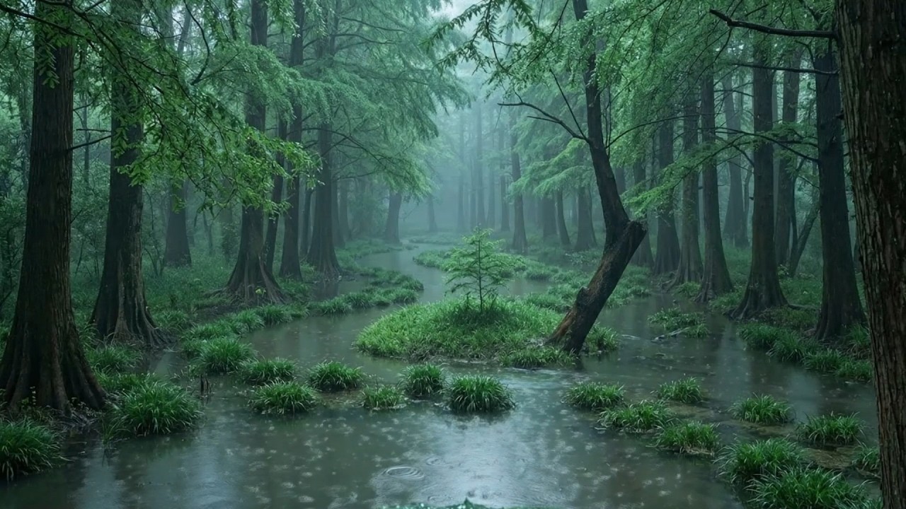 Gentle Rain in the Forest 🌧️ | Relaxing Nature Sounds for Deep Sleep