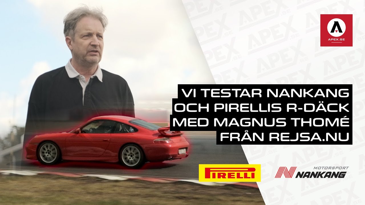 Stort test av våra r-däck från Nankang och Pirelli