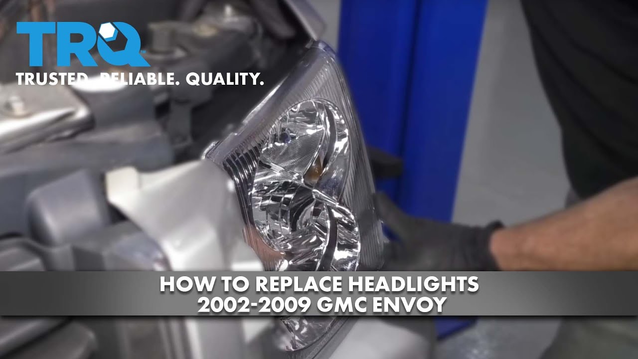 Как заменить фары GMC Envoy 2002-2009