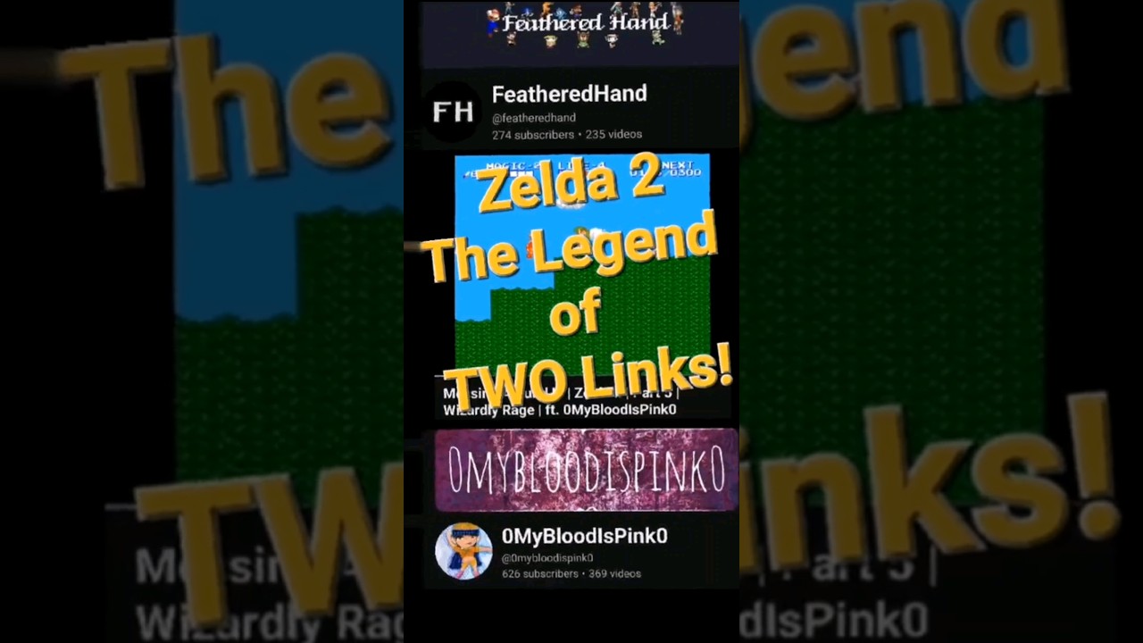 Zelda 2 The Legend of TWO Links 