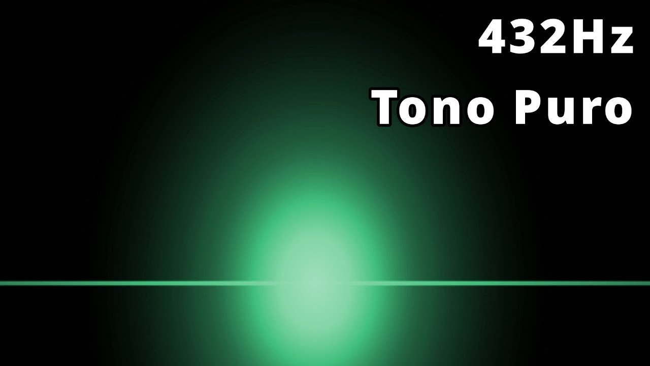 432Hz Tono puro 🎧🔊 - Frecuencia cómoda | Alivio de tensión