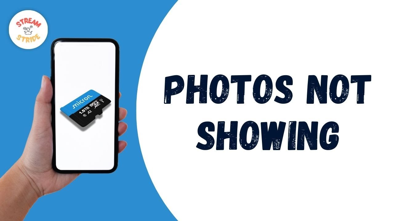How to fix sd card photos not showing up in gallary