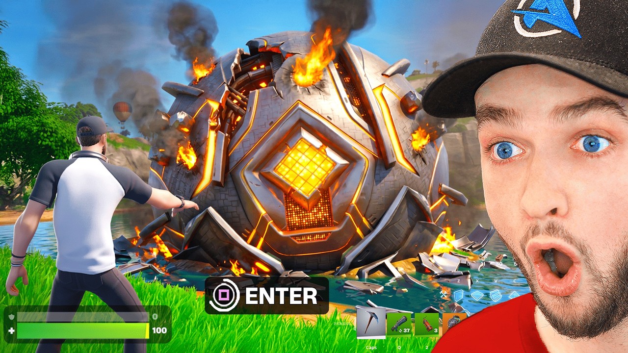 I Destroyed the DARK HARVESTER in Fortnite...