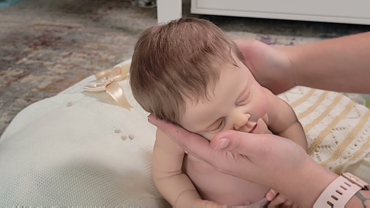 Johnnie sculpted by Ina Volprich painted by Rebecca Cunningham full body silicone