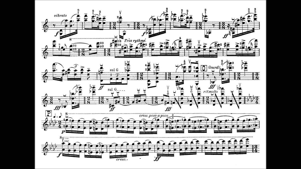 Ysaÿe, Eugène Exstase op.21 for violin + orchestra
