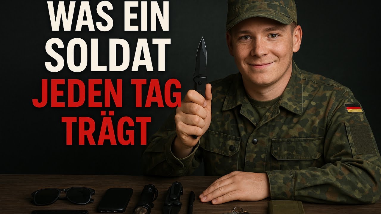 EDC eines Soldaten – Das trage ich jeden Tag im Dienst! [Realistisch & Einsatzerprobt]