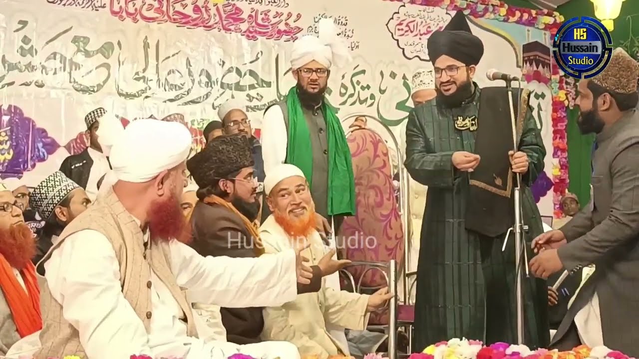 Mufti Salman Azhari or Sayed Babu Huzur ek sath at Darul Uloom fadaiya nooria pachhi rasia #shorts
