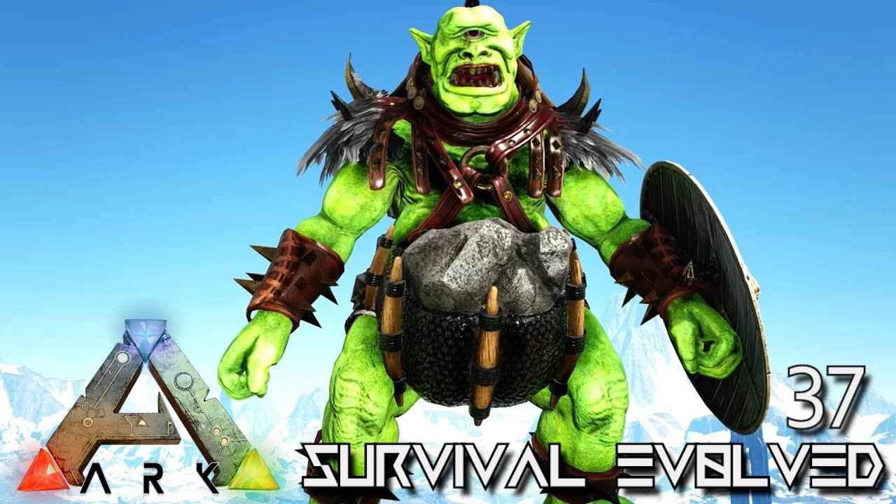 ARK: SURVIVAL EVOLVED - NEW SAVAGE CYCLOPS MONSTER !!! VALGUERO ARCHAIC ASCENSION PYRIA E37