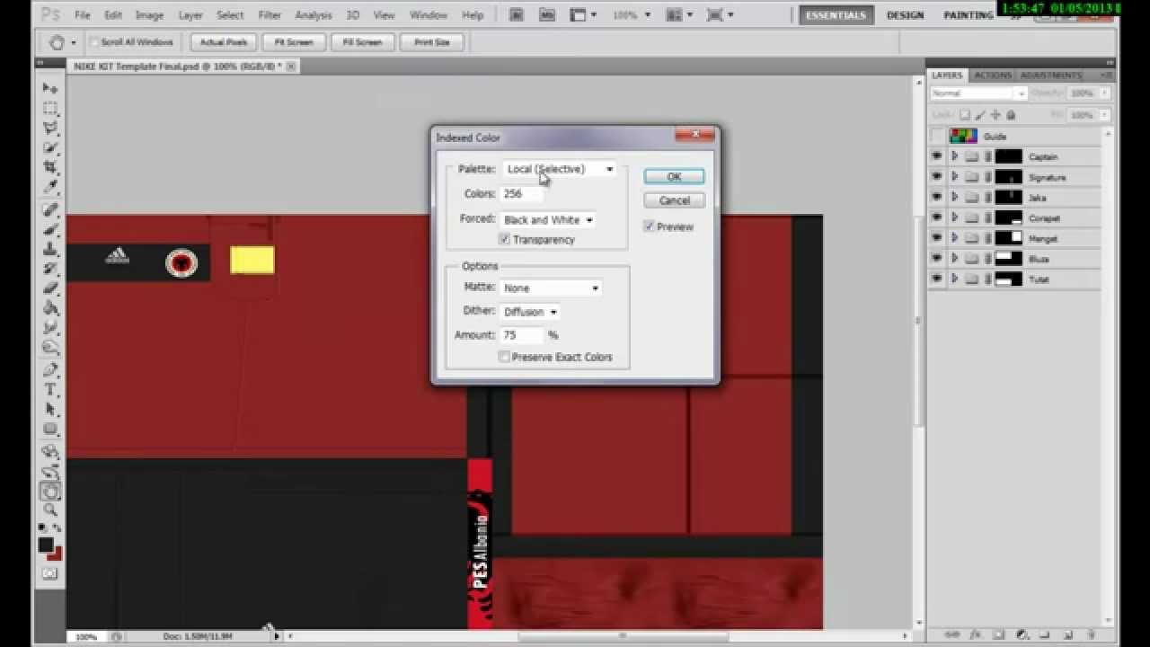 PES 2013 - Creating a simple Kit (All Included+Template) [HD]