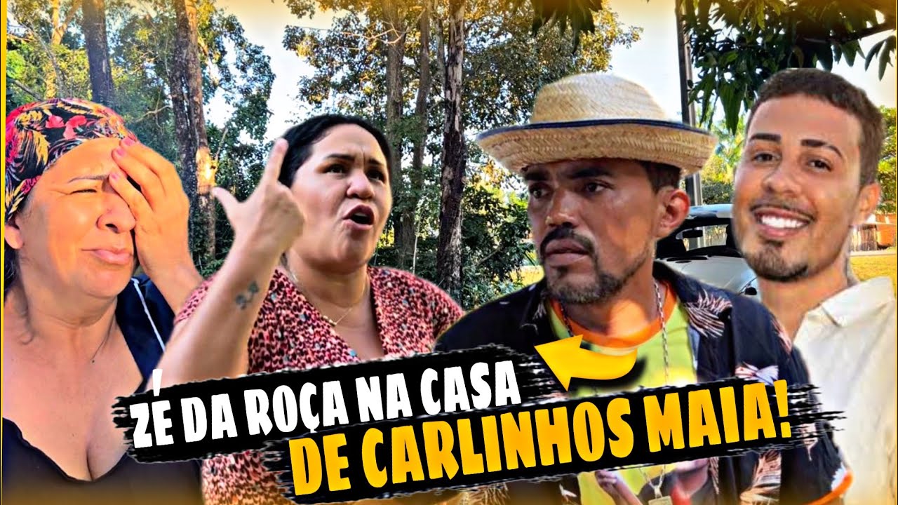 ZÉ DA ROÇA FEZ DE TUDO PRA IR PRO RANCHO DO CARLINHOS MAIA
