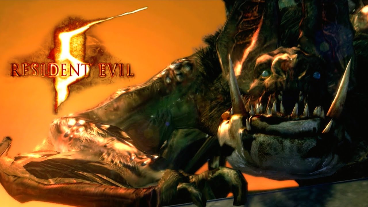 Resident Evil 5 Remastered - All Popokarimu Boss Fights Compilation