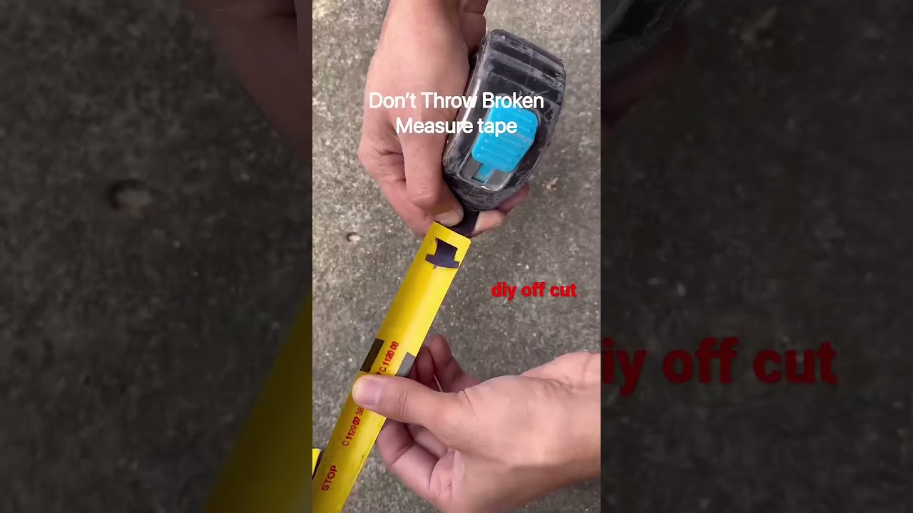Don't Throw Broken Measure tape #shorts #youtubeshorts #woodworking