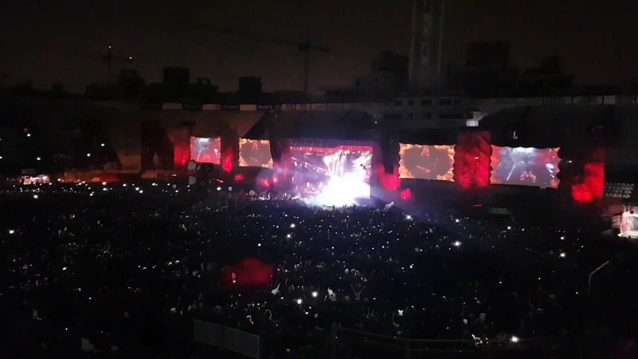 La Renga - la balada del diablo y la muerte ( Huracan 29/07/2017 )