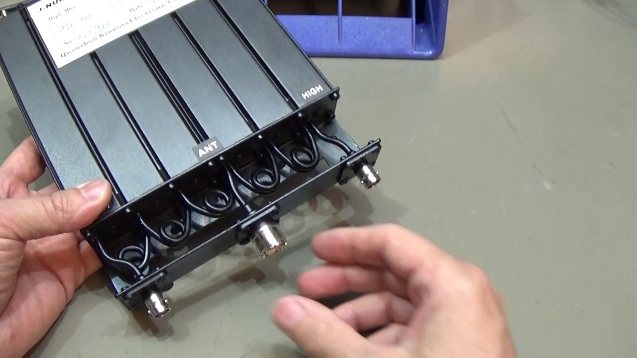 #141 Basics of Duplexers for radio repeaters; function, alignments and tests