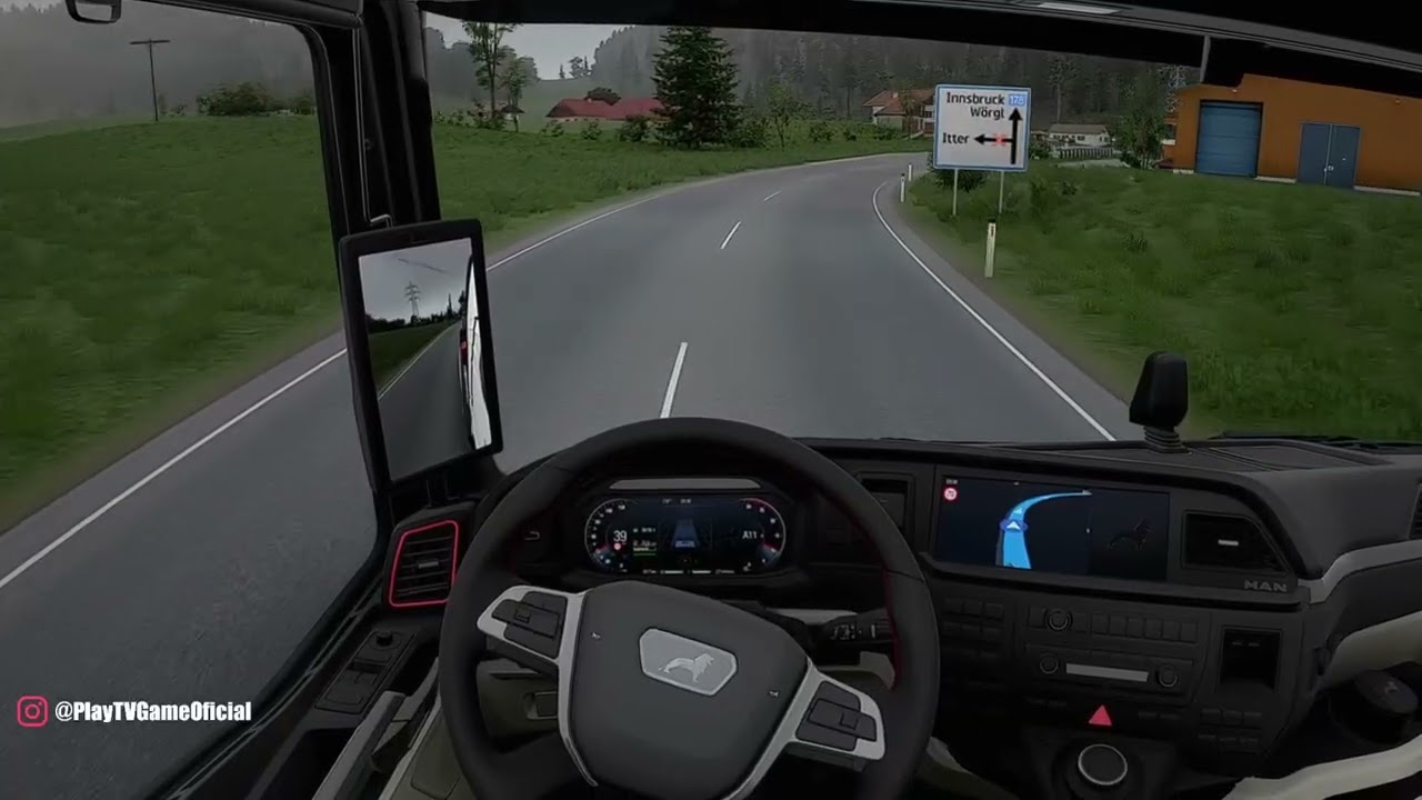 TRANSPORTE DE ESCAVADEIRA VOLVO P/ MUNIQUE - TRANSINET I EURO TRUCK SIMULATOR 2
