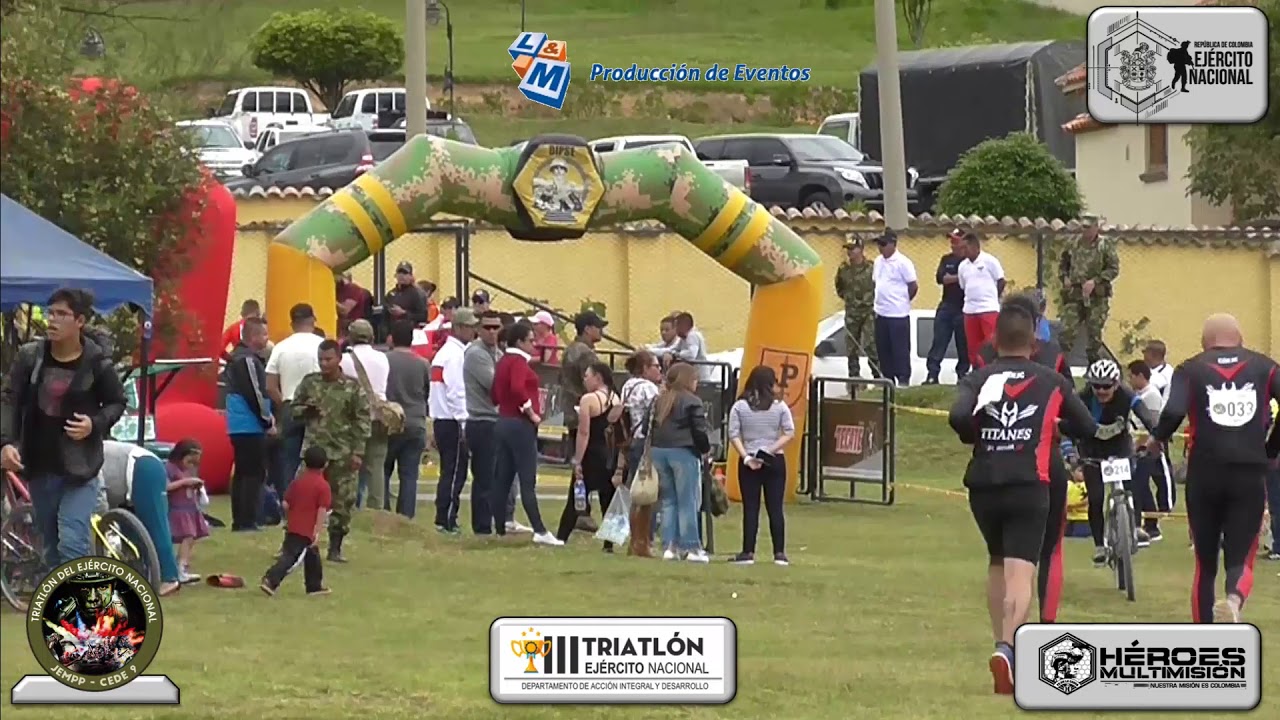 🥇🎗 III Triatl&oacute;n 2018 Ej&eacute;rcito Nacional de Colombia 🎗🥇🚵&zwj;♀🎉