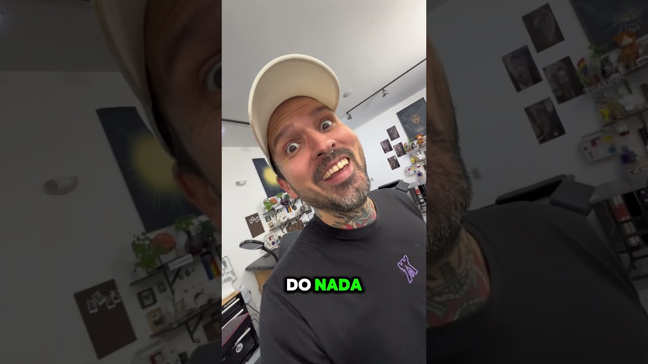 VLOG DI&Aacute;RIO!! STENCIL DE FLOR TRADICIONAL NO COTOVELO E FAZENDO CAF&Eacute; S&Oacute; PRA ELE!! #eua #vlog #tattoo