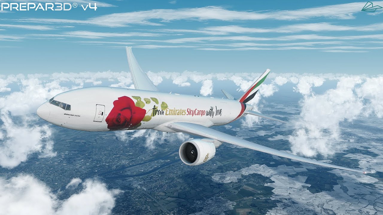 Prepar3D v4.5 | Maastricht to Dubai | EHBK-OMDW | PMDG 777-200F | Flight Simulator | P3D