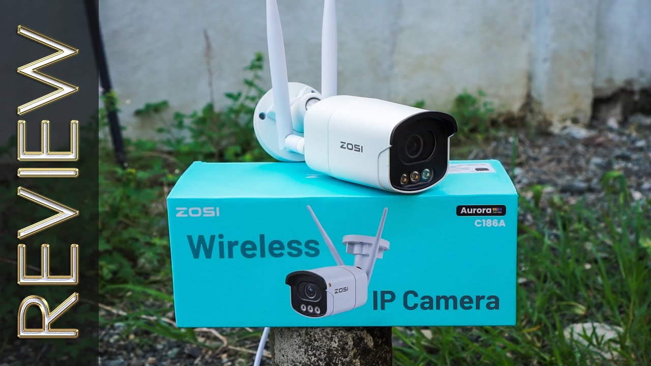 Amazing Full Color Night Vision - Zosi C186A Aurora Lux WiFi Security Camera Review