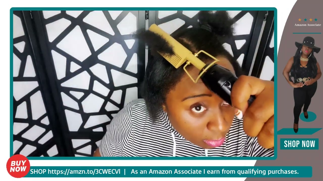 AMAZON: Straighten Your Hair (No Chemicals)