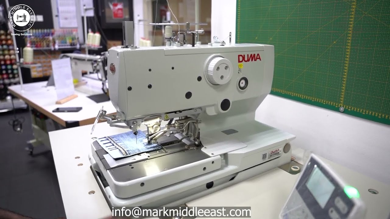 Electronic Round Head Lock Eye Machine | DUMA 9820-02