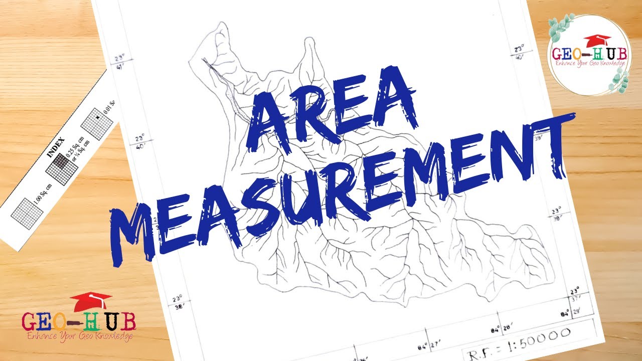 Area Measurement Of a River Basin / Map in Bengali I How to Calculate Area of a River Basin / Map
