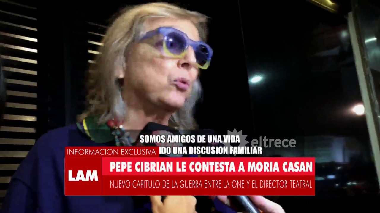 Pepe Cibrián le contestó a Moria Casán sobre la acusación de hacer casting 
