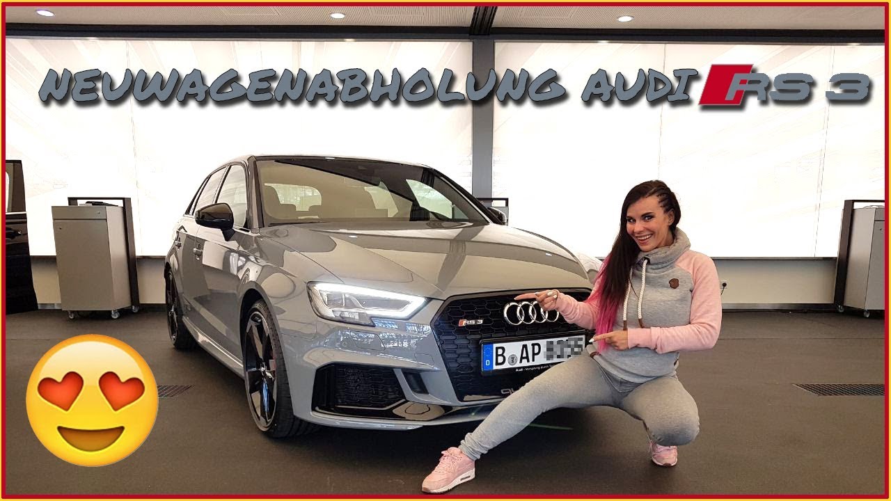 AUDI RS3 NEUWAGEN ABHOLUNG in INGOLSTADT