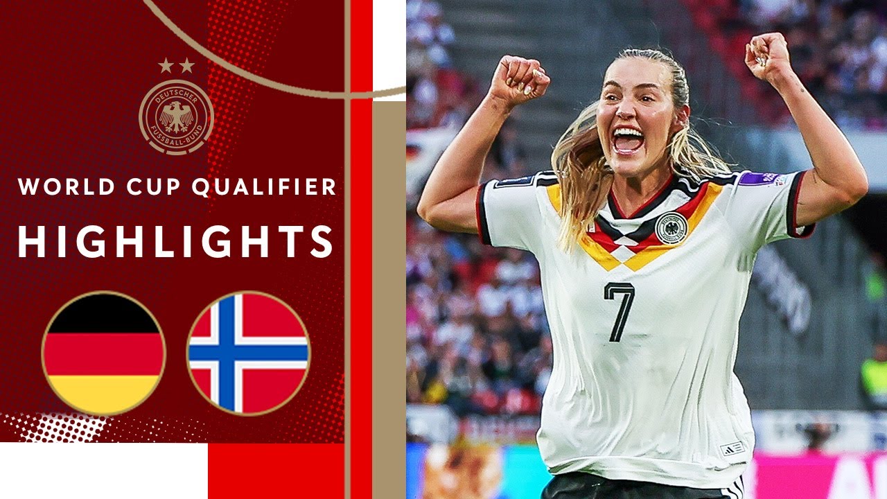 World Cup BOOKED! | Germany vs Norway 2-0 | Highlights | World Cup Qualifier
