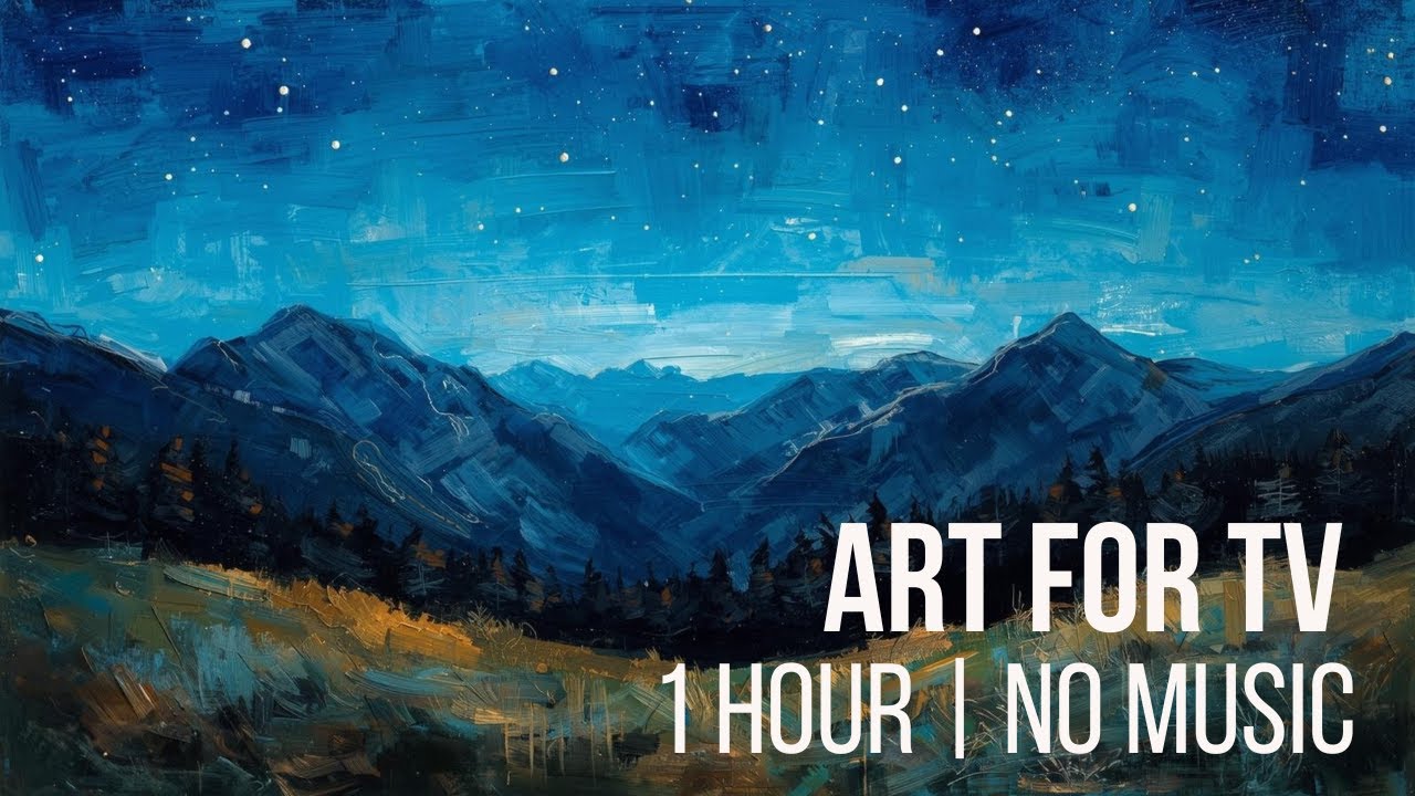 Oil painting, quietly displayed