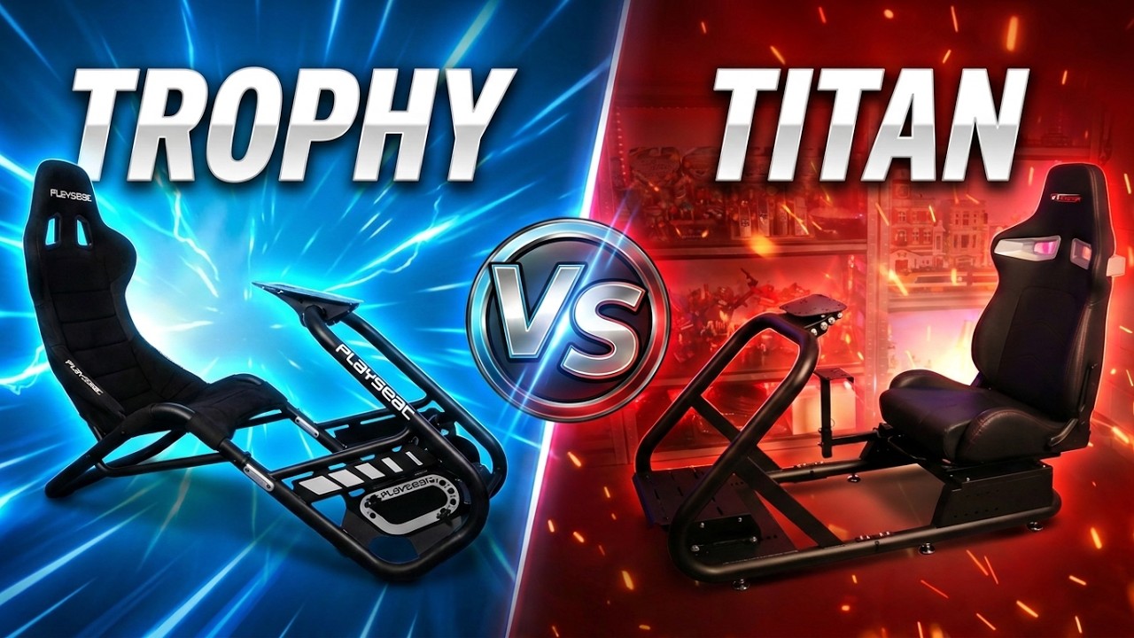 Противостояние: Playseat Trophy против GT Omega Titan