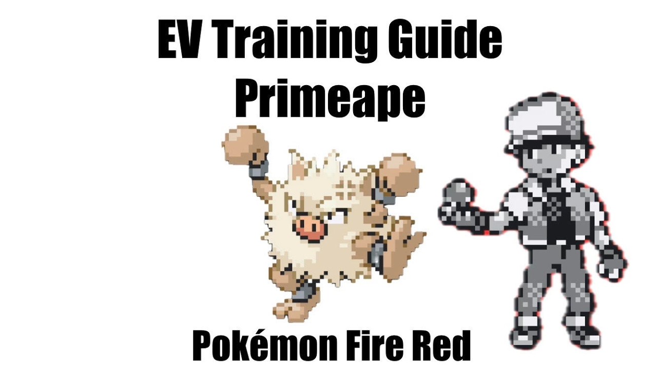 Pokémon Fire Red | 100% Story Mode Pt. 13 (EV Training) Mankey