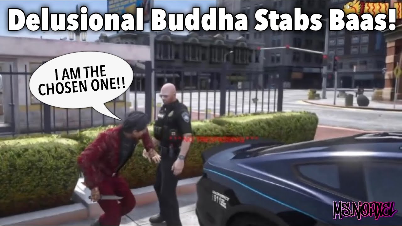 Delusional Buddha Thinks He&rsquo;s A God & Stabs Baas! | NoPixel WL GTARP